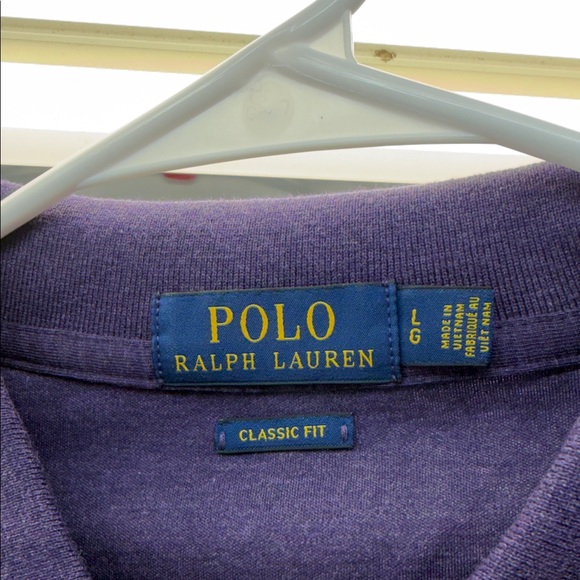 Polo by Ralph Lauren Men's Deep Purple Polo Shirt - Picture 3 of 3